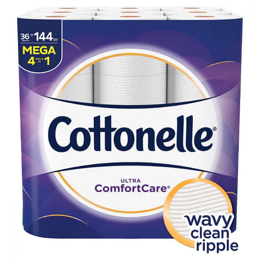 Cottonelle Ultra Comfort Care Toilet Paper, 36 Rolls