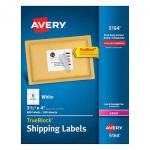 Avery Laser Mailing Labels 3-1/3 x 4, 600-count