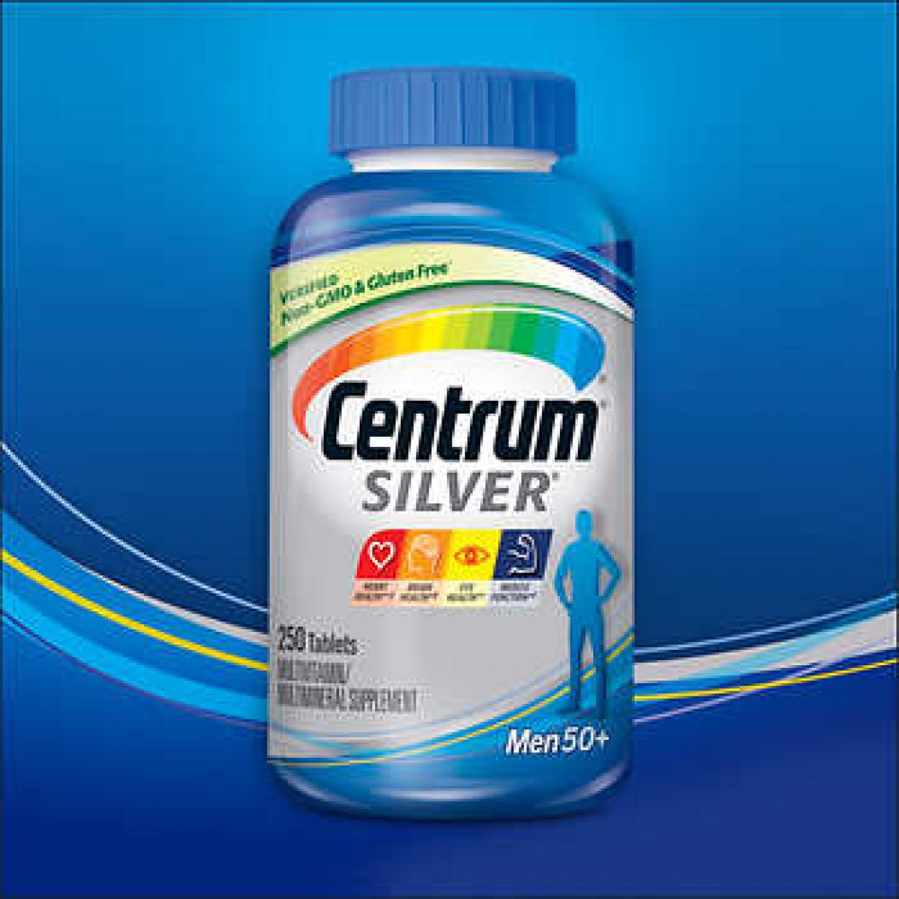 Centrum Silver Men 50+, 250 Tablets