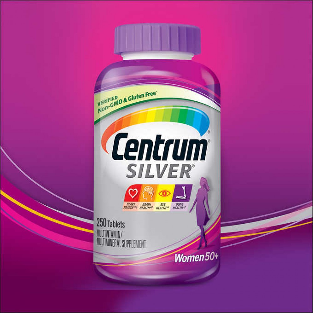 Centrum Silver Women 50+, 250 Tablets