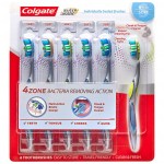 Colgate Total Advanced 4 Zone Toothbrush, 6-pack