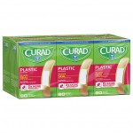 Curad Plastic Adhesive Bandages, 80 Bandages, 6-count