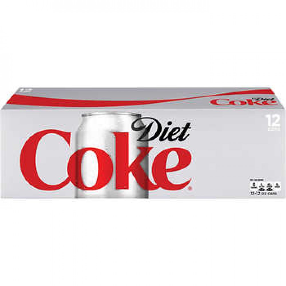 Diet Coke 12 fl. oz, 12-count