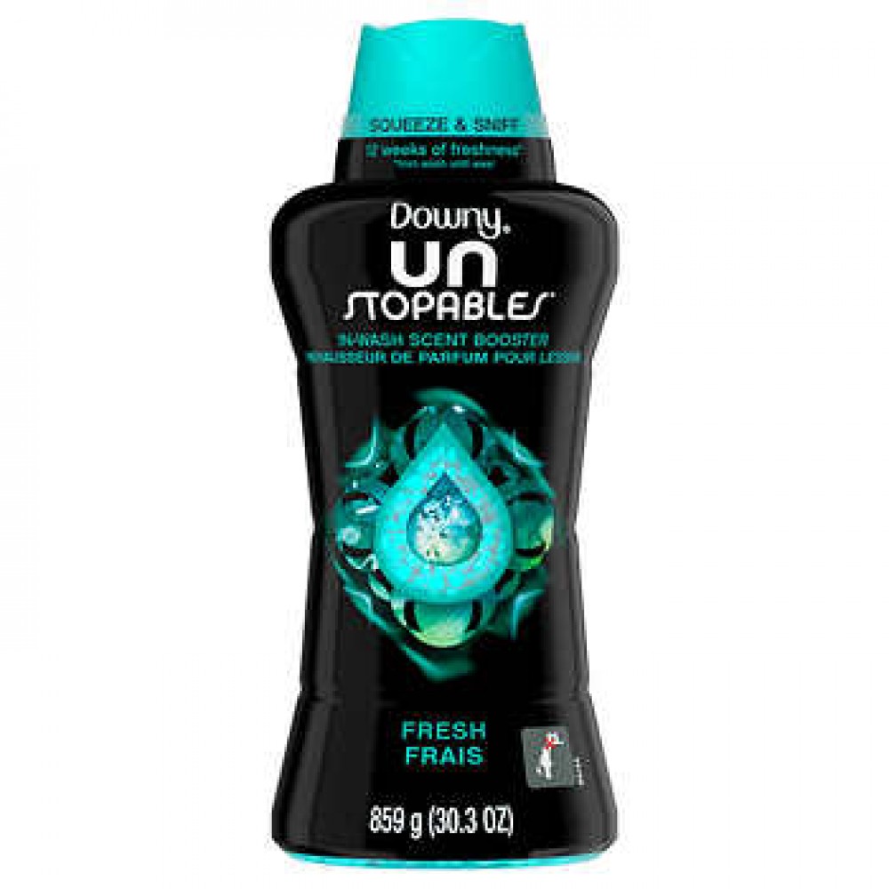 Downy Unstopables Fresh Scent In-Wash Booster Beads, 30.3 oz