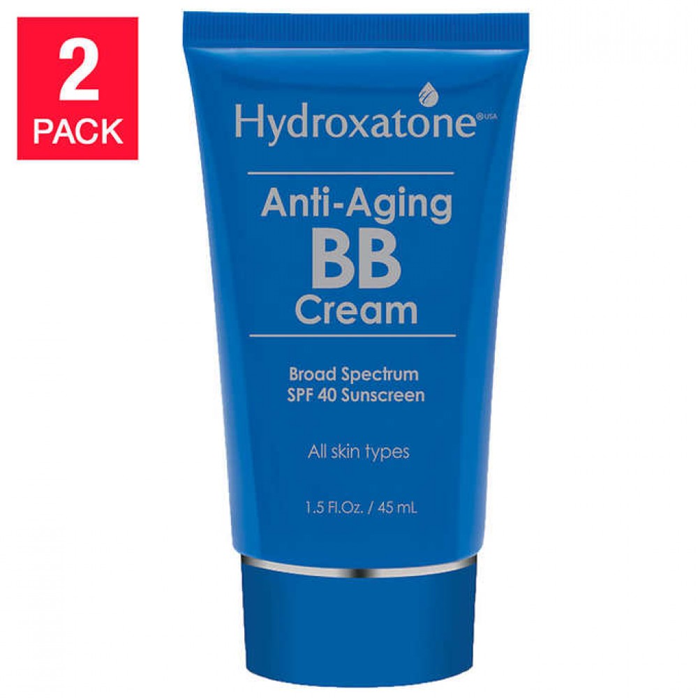 Hydroxatone Anti-Aging BB Cream, 2 pack