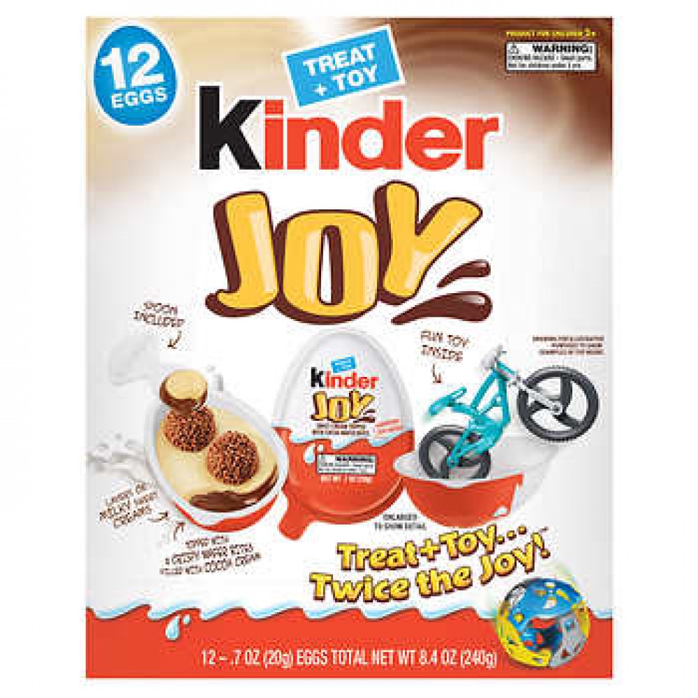 Kinder Joy, 0.7 oz., 12-count