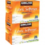 Kirkland Signature Fabric Softener Sheets 250-count, 2-pack