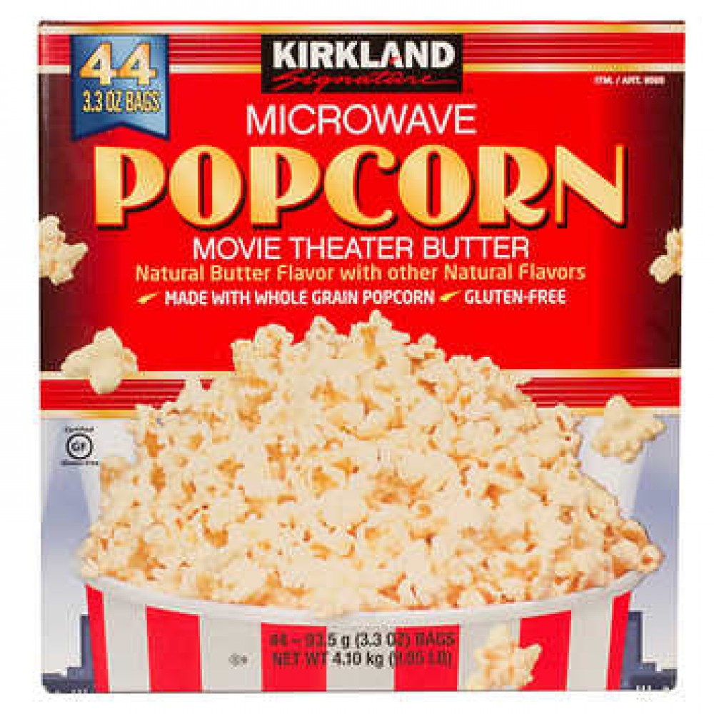 Kirkland Signature Microwave Popcorn, 3.3 oz., 44-count