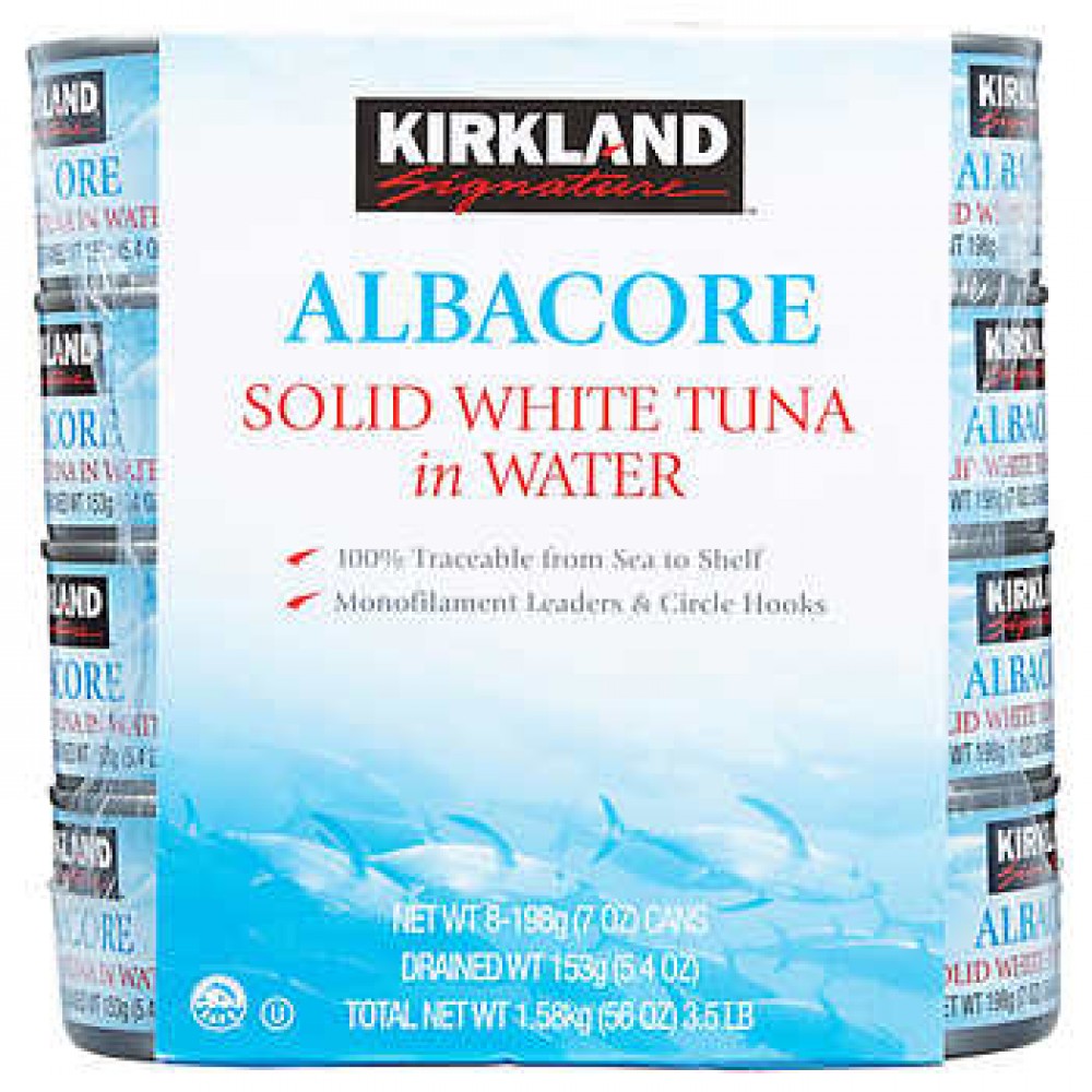 Kirkland Signature White Albacore Tuna 7 oz, 8-count