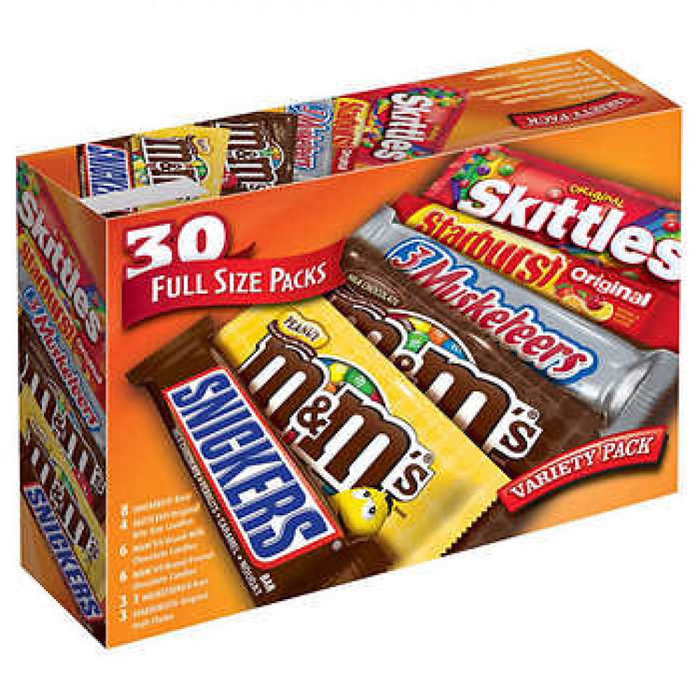 Mars, Variety Pack, 30-count