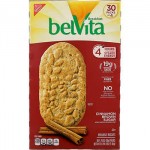 Nabisco BelVita Breakfast Biscuit, Cinnamon Brown Sugar, 1.76 oz, 30-count