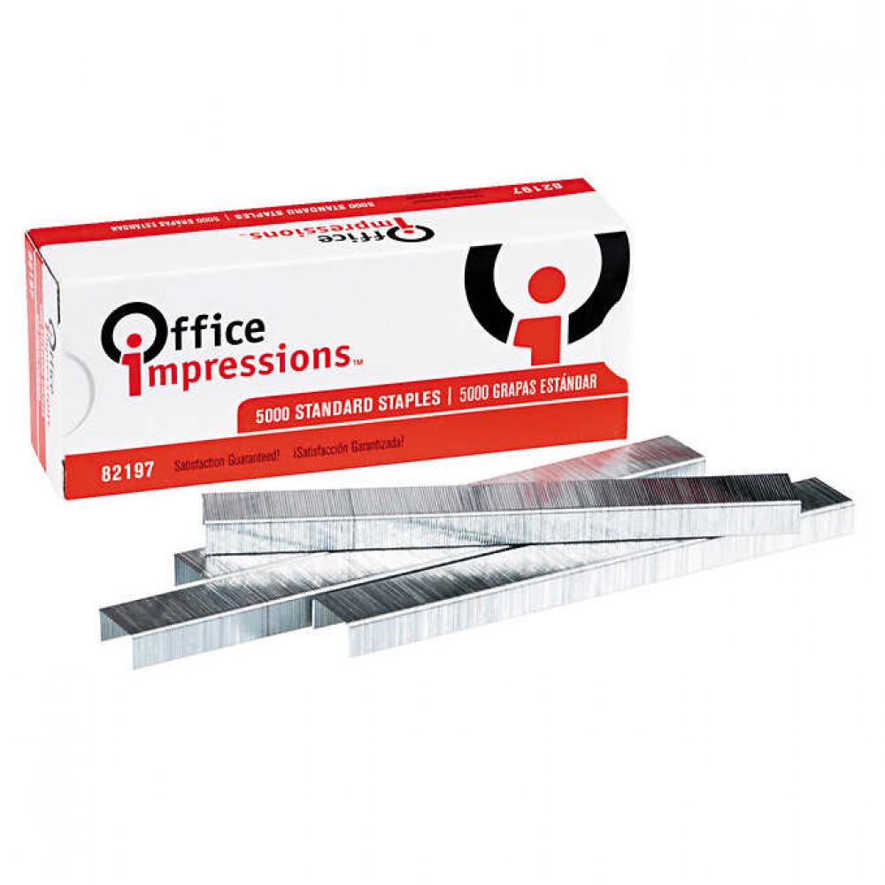 Office Impressions Standard Staples, 50,000-count