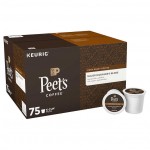 Peet's Coffee Major Dickason's Blend Coffee, Dark, 75 K-Cup Pods