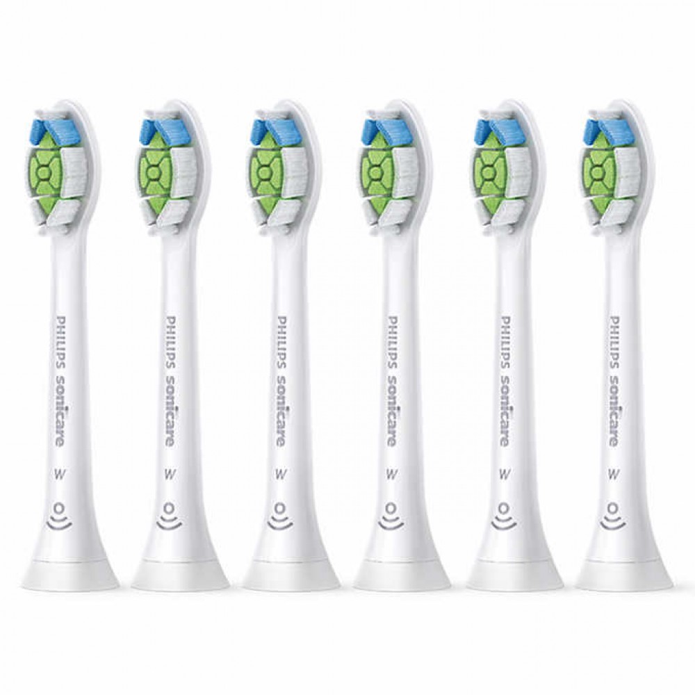 Philips Sonicare DiamondClean with BrushSync, Replacement Toothbrush Heads, 6-count