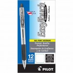 Pilot EasyTouch Retractable Ballpoint Pen, 1.0mm Medium Point, 12-count