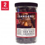 Sanders Dark Chocolate Sea Salt Caramels 36 oz., 2-pack
