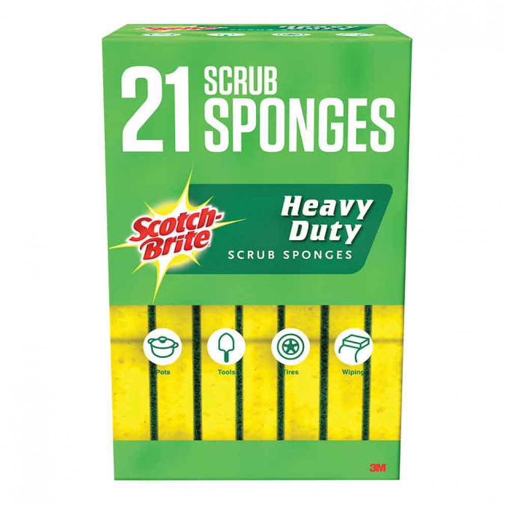 Scotch-Brite Heavy Duty Sponges 21-count