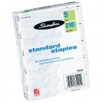 Swingline Standard Staples 5-pack