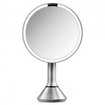 simplehuman 8” Round Sensor Mirror w/ 5x/10x Magnification